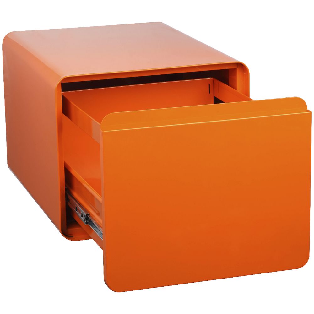 Venturo 1 Drawer Filing Pedestal Orange